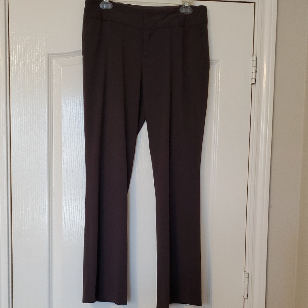 Mossimo Supply Co. Brown Straight Leg Pants, Size 4